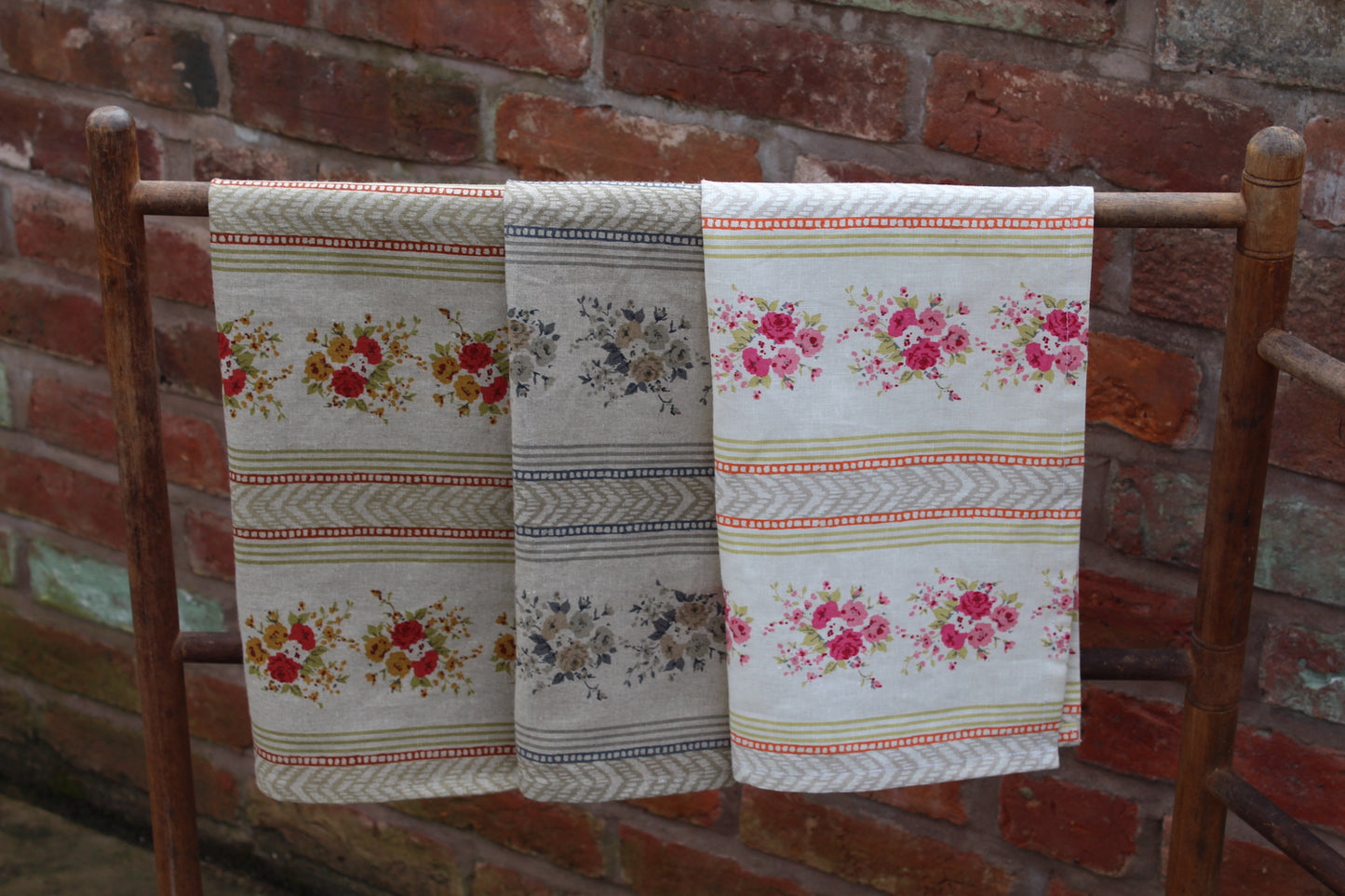Country Rose Tea Towel Collection