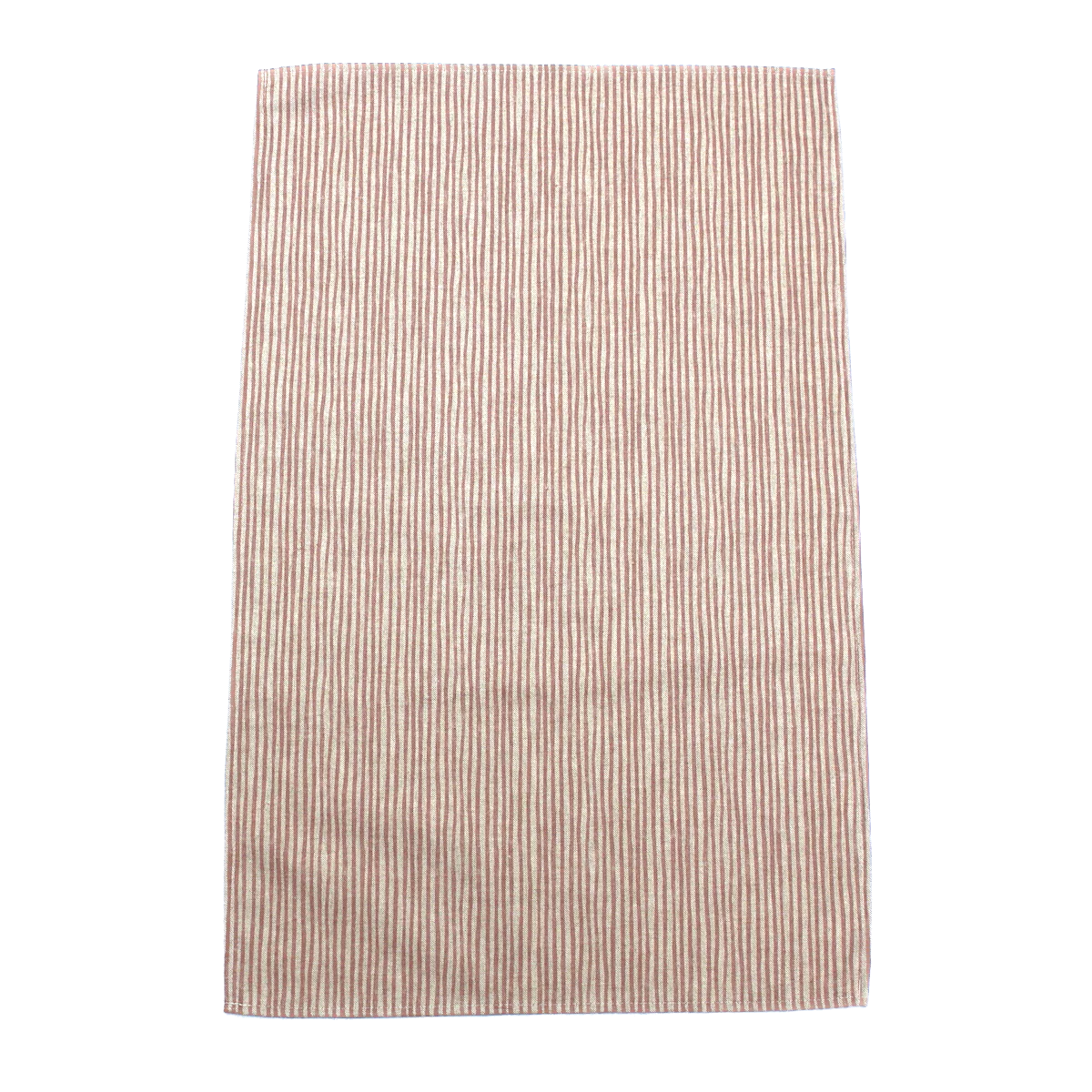 Pink Stripe Tea Towel