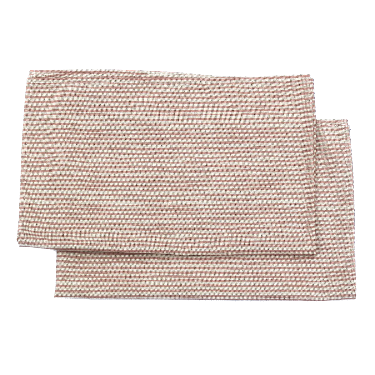 Pink Stripe Tea Towel